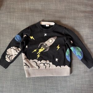 GAP Rocket and Planets Sweater - 100% Cotton